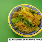 19. Vegetarian Singapore Noodles