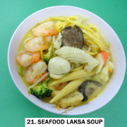 21. Seafood Laksa Soup
