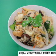 26. (A) Vegetarian Fried Rice