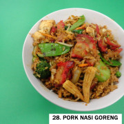 28. Pork Nasi Goreng
