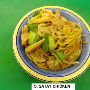 5. Satay Chicken
