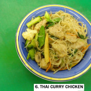6. Thai Curry Chicken