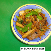 9. Black Bean Beef